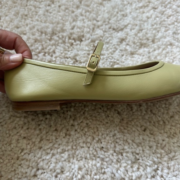 Margaux Pear Demi Mary Jane Flats - Picture 5 of 6